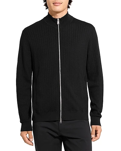 Theory Walton Textured Sweater Jacket