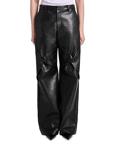 Kate Barton Draped Knee High Rise Pants