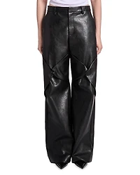 Kate Barton Draped Knee High Rise Pants