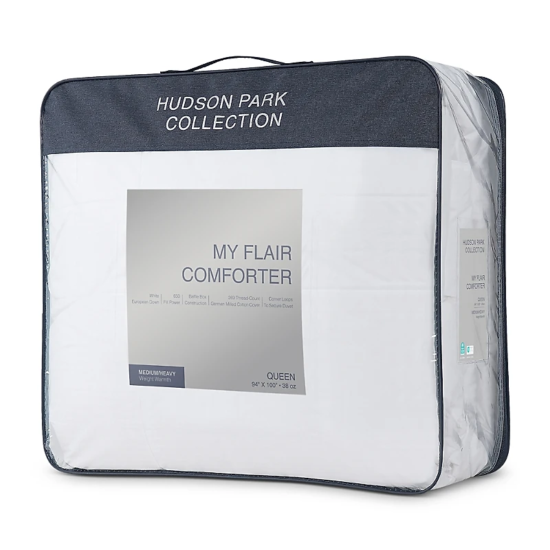 Hudson Park Collection My Flair Asthma & Allergy Friendly Down Comforter, Medium/heavy Queen - Exclusive