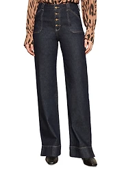 Sanctuary Ekara High Rise Slim Wide Leg Jeans