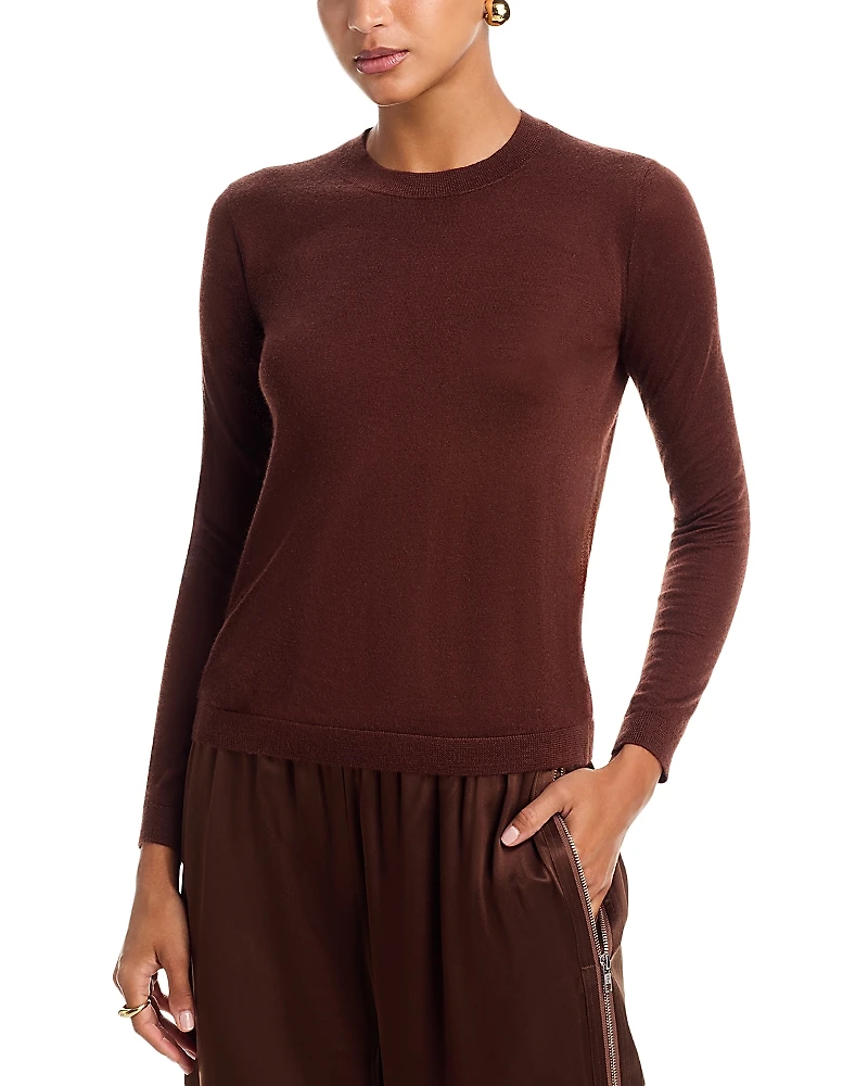 Co Long Sleeved Cashmere Crewneck Top