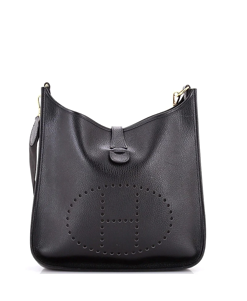 Pre-Owned Hermes Pm Evelyne Bag Gen I Ardennes