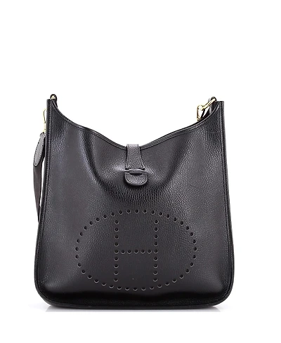 Pre-Owned Hermes Pm Evelyne Bag Gen I Ardennes