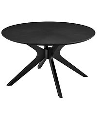 Modway Crossroads Round Wood Coffee Table