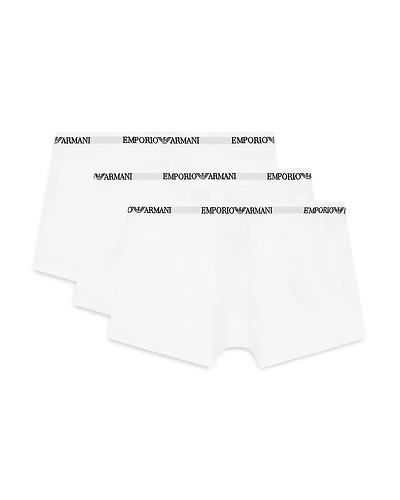 Emporio Armani Solid Boxer Briefs, Pack of 3