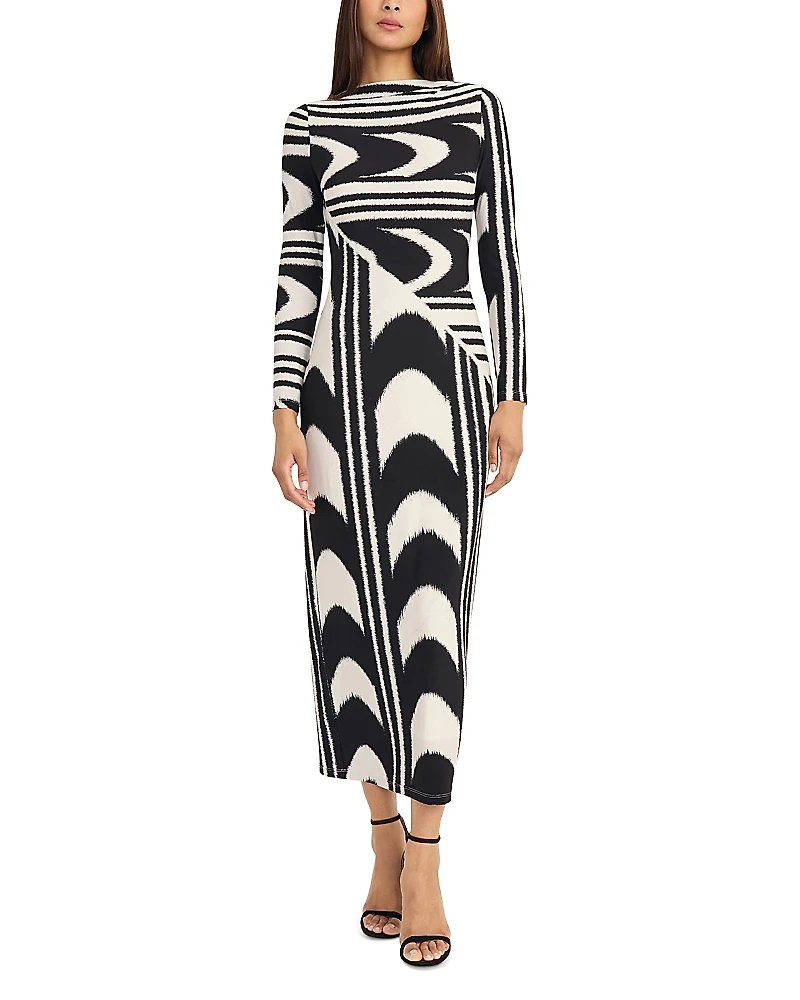 Donna Morgan Long Sleeve Dress