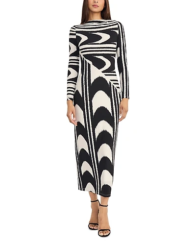 Donna Morgan Long Sleeve Dress