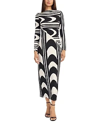 Donna Morgan Long Sleeve Dress