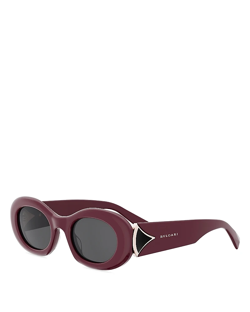 Bvlgari Diva's Dream Oval Sunglasses, 50mm