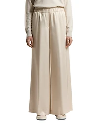 Peserico Pull On Wide Leg Pants