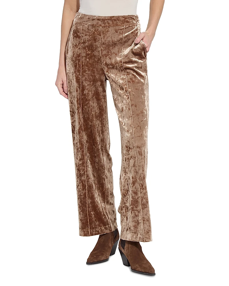 Lysse Shay Crushed Velvet Pants