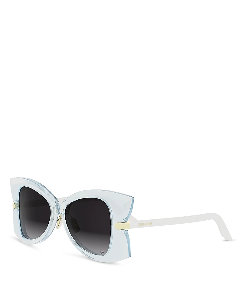 Dior DiorButterfly S1F Butterfly Sunglasses, 53 mm
