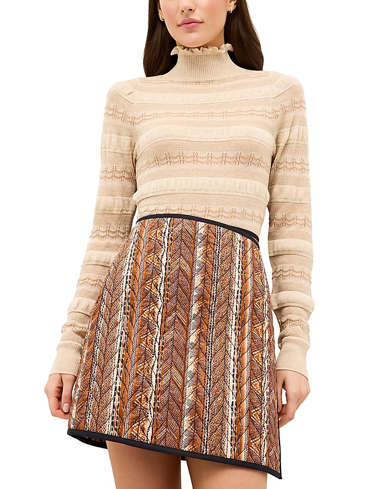 Marie Oliver Adison Mock Neck Sweater