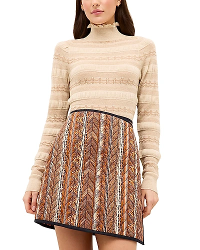 Marie Oliver Adison Mock Neck Sweater