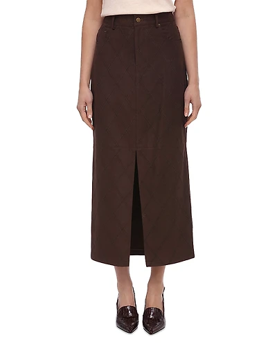 Bagatelle Front Slit Maxi Skirt