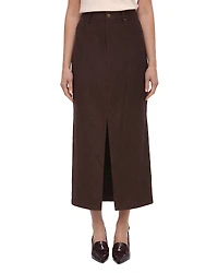 Bagatelle Front Slit Maxi Skirt