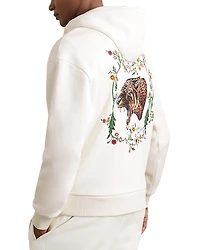 Reiss X Alice Canale Long Sleeve Hoodie