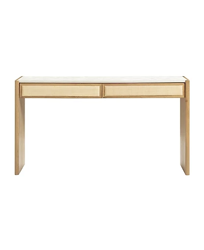Tov Furniture Paige Natural Oak Console/Desk