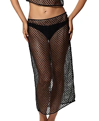 Kiki De Montparnasse Pointillee Midi Skirt