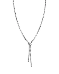 Roberto Coin Diamond Flower Lariat Necklace