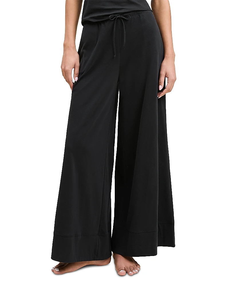 Petite Plume Pima Wide Leg Pajama Pants