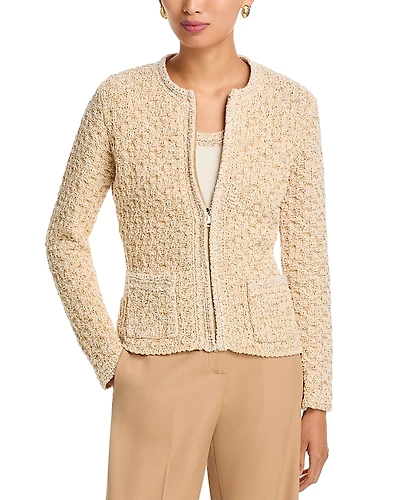 Fabiana Filippi Crewneck Cardigan Sweater