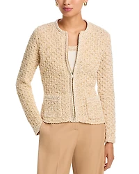 Fabiana Filippi Crewneck Cardigan Sweater