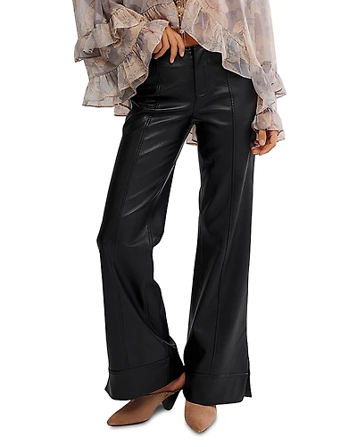 Free People Glow Up Faux Leather Pants