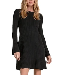 Elan Ribbed Knit Mini Dress