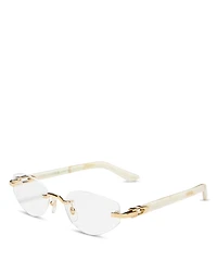 Cartier Cat Eye Eyeglasses, 55mm