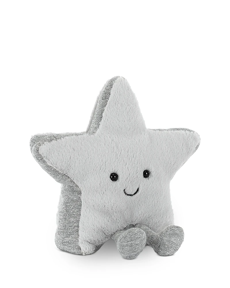 Jellycat Unisex Amuseables Silver Star Plush - Ages 0+