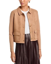 Sioni Faux Suede Jacket