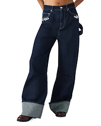 Steve Madden Bobbie Wide Leg Jeans