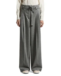 Peserico Belted Wide Leg Pants