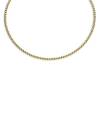 Lagos 18K Yellow Gold Caviar Gold Beaded Collar Necklace, 18