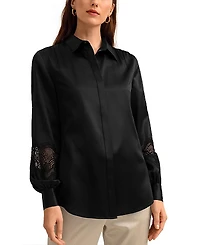Lilysilk Armeria Lace Blouse