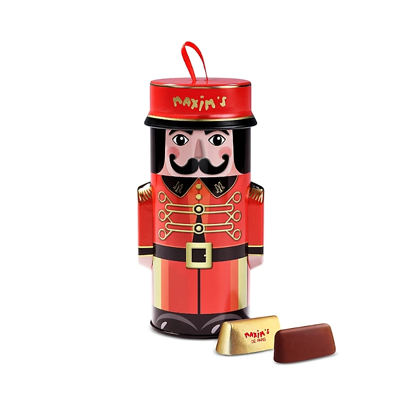 Maxim's De Paris Metal Bell Boy Chocolate Tin