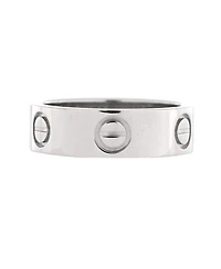 Pre-Owned Cartier Love Band Ring Platinum