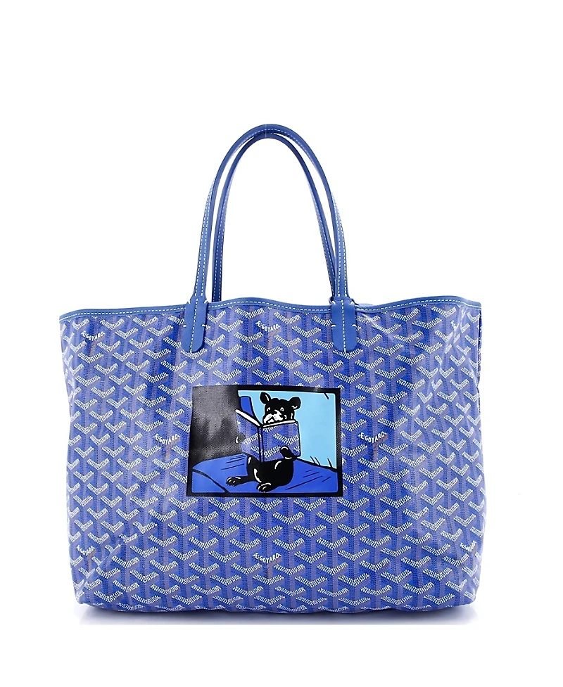 Pre-Owned Goyard Pm Artois Tote Printed Coated Canvas