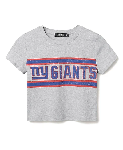 Junk Food Clothing Women's Nfl New York Giants Sideline Baby Tee