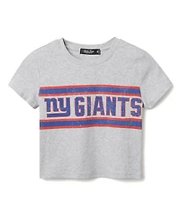 Junk Food Clothing Women's Nfl New York Giants Sideline Baby Tee