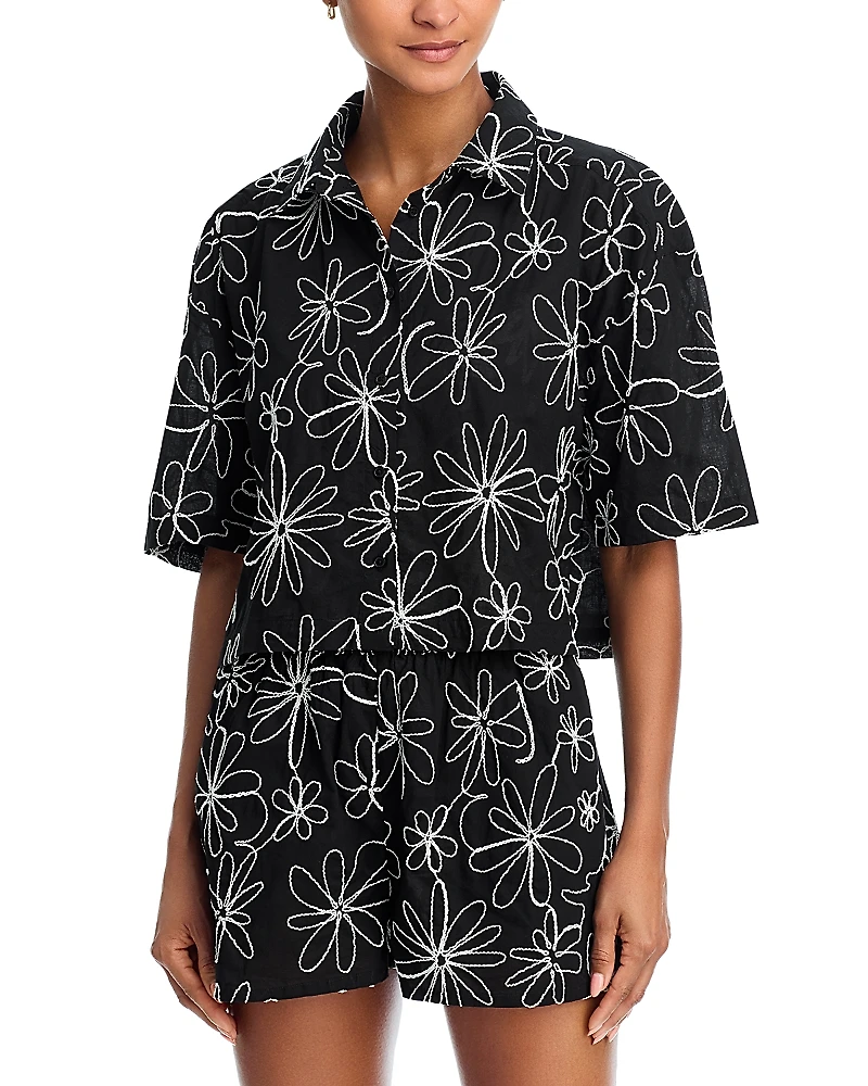 Solid & Striped The Ezra Embroidered Shirt