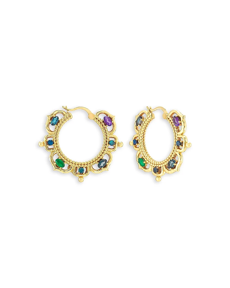 Capucine De Wulf Contessa Hoop Earrings