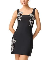 Elliatt Soleil Embellished Mini Dress
