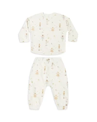 Rylee + Cru Girls' Nutcracker Long Sleeve Tee & Pant Set - Baby