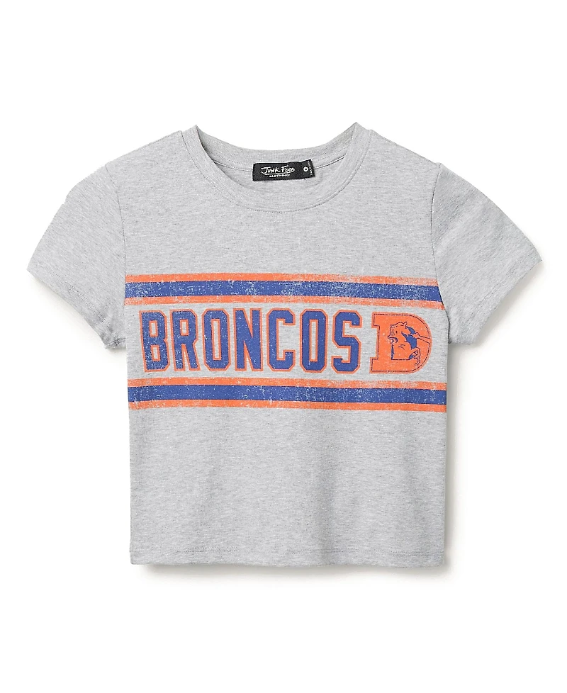 Junk Food Clothing Women's Nfl Denver Broncos Sideline Baby Tee