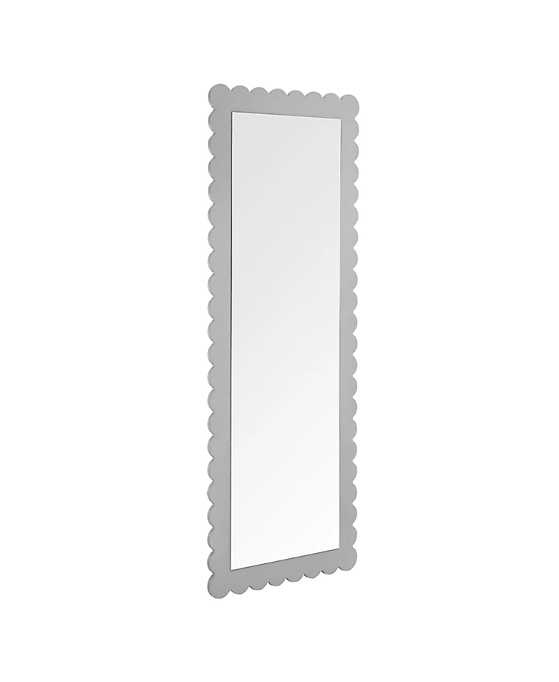 Modway Emmeline Scalloped Rectangle Floor Mirror