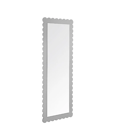 Modway Emmeline Scalloped Rectangle Floor Mirror