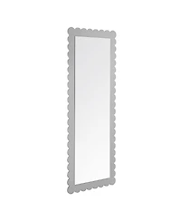 Modway Emmeline Scalloped Rectangle Floor Mirror